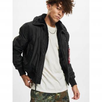 Alpha Industries B15-3 TT Black Bomber Jacket for Men - Size L