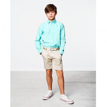 Bermuda estampada beige para niño de Spagnolo