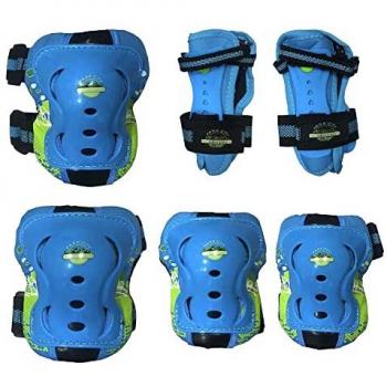 Set de Protecciones Corporales Park City Azul Ts, Unisex Adulto, Talla Única