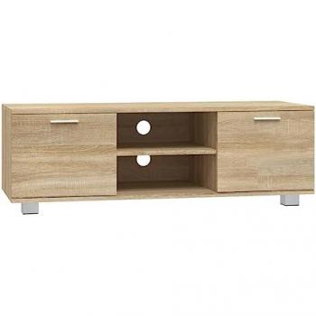Mueble para TV madera de ingeniería roble Sonoma 120x40,5x35 cm