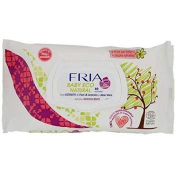 Fria FRIA BABY ECOCERT toallitas suavizantes con tapa 80 uds - kilograms