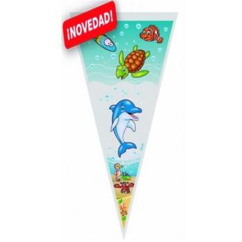 Bolsa cono pequeña (20 x 40 cm) 100 ud Kadisa