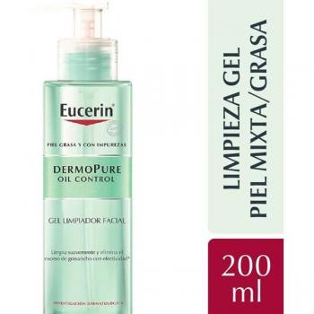 Eucerin Dermopure Oil Control Gel Limpiador 200ml