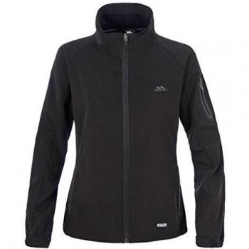 Trespass Sensor Soft Shell - Chaqueta de esquí para mujer, color negro, talla M