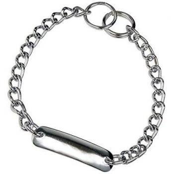 HS Sprenger - Collar con placa de acero cromado