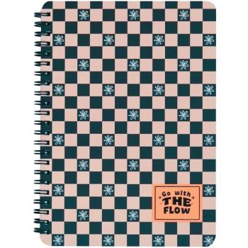 Cuaderno A5 Mr. Wonderful Festival Rosa y Negro - Go with the Flow 20x1x15 cm
