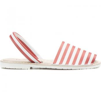 Menorquina LA VIDA ROSA MULTICOLOR - Sandalias de Mujer y Niña y Niño, diseño multicolor, suela de goma, material exterior de piel, cierre tipo hebilla ajustable