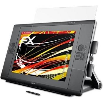 2 x atFoliX Protector Película Wacom CINTIQ 24 HD touch Lámina Protectora - FX-Antireflex-HD Antirreflejo para pantallas de alta resolución