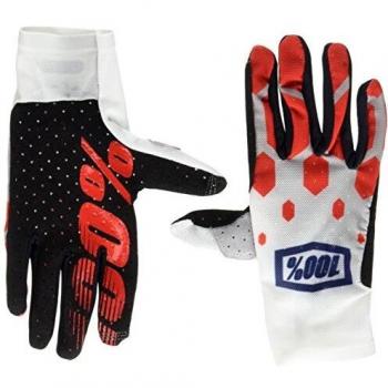 Inconnu 100% CELIUM Legacy – Guantes de protección, Color Rouge et Blanc, tamaño L
