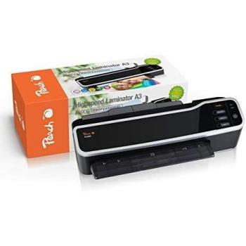 Laminador Profesional Peach PL900 A3 de Alta Velocidad | Detección Automática de Folios | Listo en 60 Segundos | Laminado Caliente y Frío | 1000 mm/min