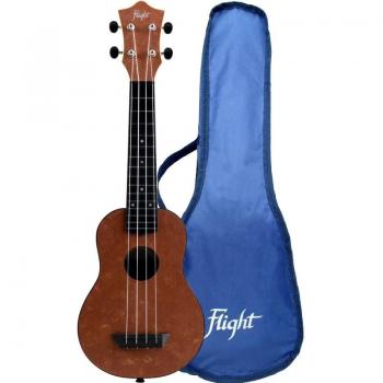 Flight TUS65 Copper Soprano Travel Ukulele