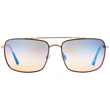 Etnia Barcelona Lombard Sun BZHV Men's Gold Sunglasses 63mm