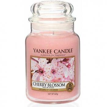 Yankee Candle Vela Perfumada Flor de Cerezo 623g, Duración Hasta 150 Horas