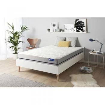 Colchón Actimemo Soft 135x200cm - Espesor: 20cm - Espuma Viscoelástica - Moderadamente Firme - 3 Zonas de Confort