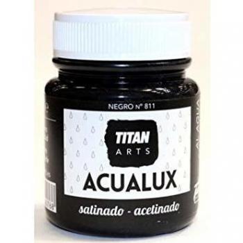 Industrias Titan. S.L 920811 - Pintura manualid. acril. 100 ml ne satin. acualux titan