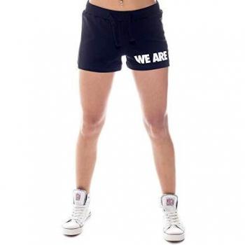 LEONE - Shorts de Mujer 1947 Apparel Combat Sports - Negro