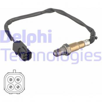 Sensor lambda DELPHI ES21072-12B1 y bobina de encendido DELPHI GN11032-12B1