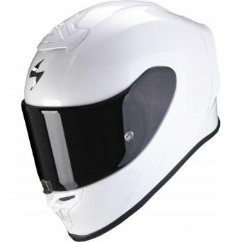 Casco SCORPION EXO-R1 Evo Air Solid perla blanco - Motopasión Store, Scorpion EXO-R1 Evo Air Solid Casco - Blanco (XL)