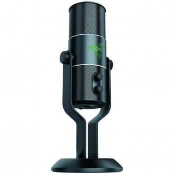 Razer Seirēn - Micrófono para ordenador, negro