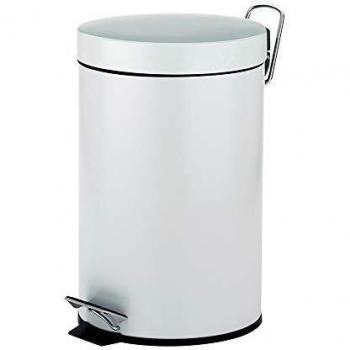 kela Cubo de cosméticos Mónaco 3 litros, Metal, White, One Size