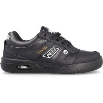 Zapatillas Paredes Ecology de Piel en Color Negro para Hombre y Mujer