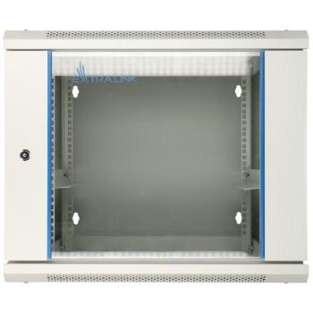 Armario rack 12U Bastidor de pared Gris con capacidad para montaje en la pared