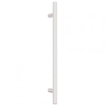 Tiradores para Armarios y Cajones de Acero Inoxidable Plateado, 5 uds, 192 mm