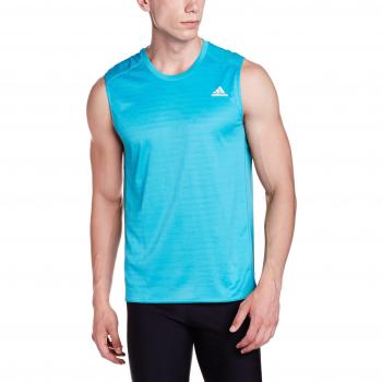adidas RS SLV TEE M Camiseta, Hombre, Azul
