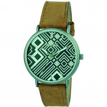 Reloj Analógico Snooz para Hombre de Cuarzo con Correa en Cuero Saa1041-83, Unisex, 40mm