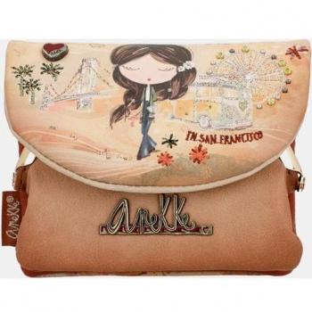 Anekke - Monedero Peace & Love con solapa