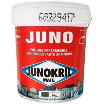 Junokril mate 15L Pintura Antimoho Interior / Exterior