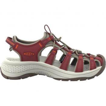 Sandalias de montaña Keen Astoria West para mujer en color rojo