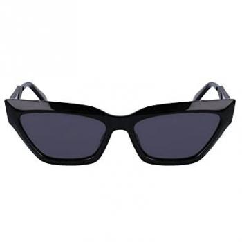 Calvin Klein CKJ22640S Women's Cat Eye Sunglasses - Black Acetate, One Size