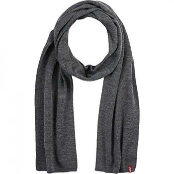 Levi's Core Scarf Bufandas, Regular Grey, Talla única para Hombre