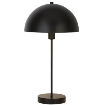 Lámpara de Escritorio Contemporánea Seta Acero Negro 1 Luz E14