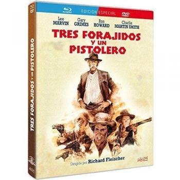 Tres forajidos y un pistolero