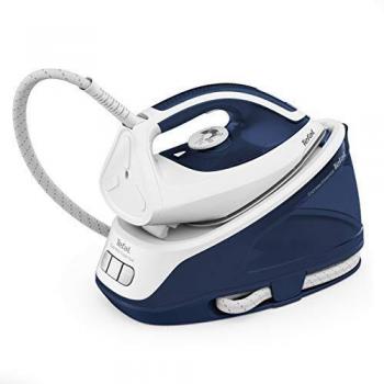 Generador de Vapor Tefal SV6116 Express Esencial 2200W - Blanco y Azul, Antical