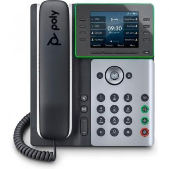 POLY Edge E320 IP Phone Black 8 Line IPS