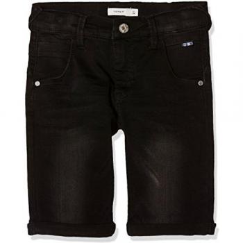 NAME IT Nkmtheo Dnmclas 7002 Long Shorts Noos, Pantalones cortos Niños, Negro