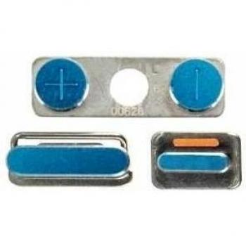 Kit Botones iPhone 4 (Azul)
