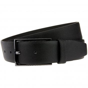 Cinturón de Cuero Negro Boss Carmello para Hombre Adulto 115 cm