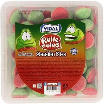 Vidal - Rellenolas Sandas Pica - Caramelo de goma - 65 caramelos