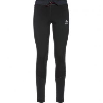 Mallas Odlo Axalp Winter 2 para mujer, color negro siesta, características: tejido térmico, alta transpirabilidad, ajuste ceñido, ideal para actividades al aire libre en invierno