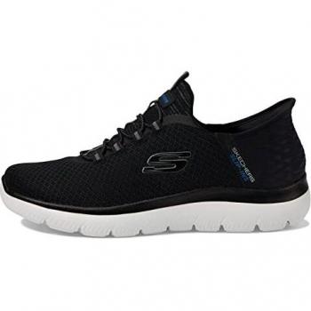 Skechers Slip Ins Summits High Range Trainers - Black - Male - Size: 7 UK