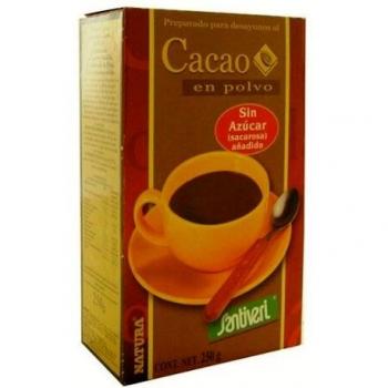 Santiveri Cacao En Polvo Sin Azucar 250 Gramos Envase De 250 Gramos 400 g