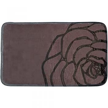 Alfombra de Baño Multicolor Kaya de Microfibra 45 x 75 cm - MSV
