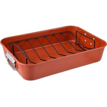 Bandeja para Asar 40x28x8cm Acero al Carbono Safari Benetton