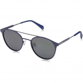 Polaroid Unisex's PLD 2052/S M9 PJP 51 Sunglasses, Bluette/Grey Pz
