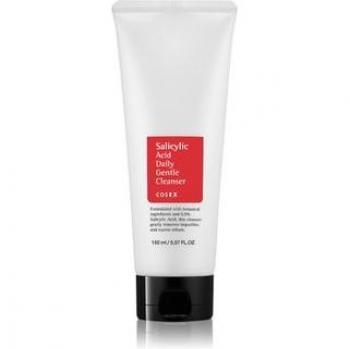 COSRX Salicylic Acid Daily Gentle Cleanser 150ml - Soothing Exfoliating Gel for Acne-Prone Skin