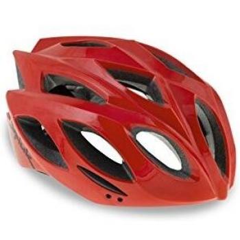 Spiuk Rhombus Casco, Unisex Adulto, Rojo,